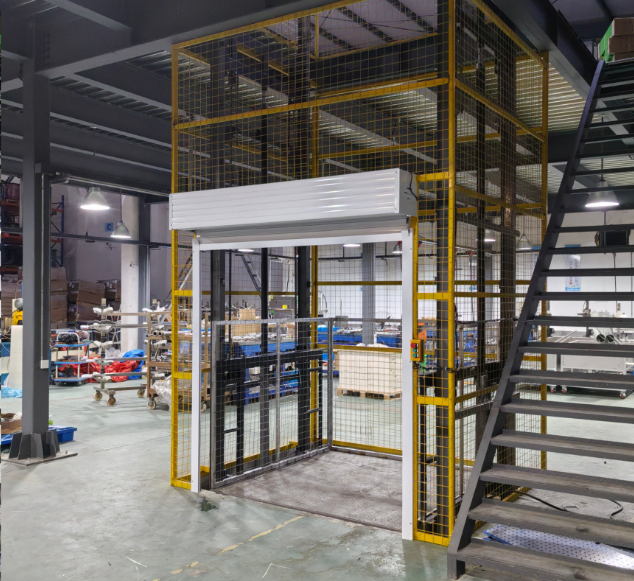 都昌食品厂物料提升